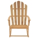 vidaXL Mecedora Adirondack de madera de teca maciza