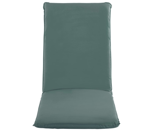 Tumbona plegable de tela Oxford gris