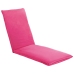 vidaXL Tumbona plegable de tela Oxford rosa