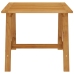 Juego de comedor de jardín de 5 piezas beige