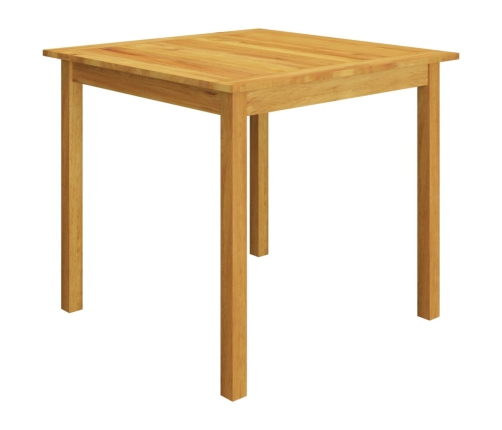 Juego de comedor de jardín de 3 piezas negro