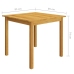 Juego de comedor de jardín de 5 piezas beige