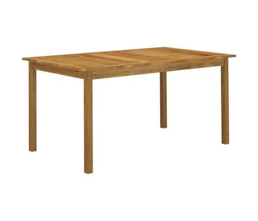 Juego de comedor de jardín de 9 piezas negro