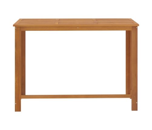 Conjunto de bar para jardín 7 piezas con cojines negro