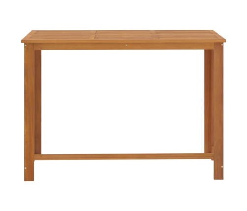 Conjunto de bar para jardín 7 piezas gris