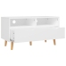 Mueble para TV madera contrachapada blanco 90x40x48,5 cm