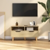 Mueble de TV madera de ingeniería roble Sonoma 90x40x48,5 cm