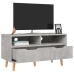 Mueble de TV madera de ingeniería gris hormigón 90x40x48,5 cm