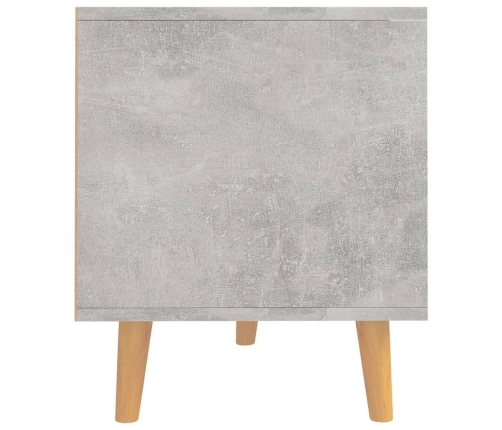 Mueble de TV madera de ingeniería gris hormigón 90x40x48,5 cm