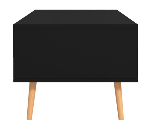 vidaXL Mueble de TV madera de ingeniería negro 100x49,5x43 cm