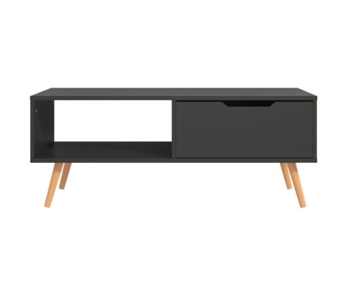 Mueble de TV madera de ingeniería gris 100x49,5x43 cm