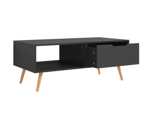 Mueble de TV madera de ingeniería gris 100x49,5x43 cm