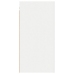 Muebles para TV 2 uds madera contrachapada blanco 30,5x30x60 cm