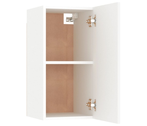 Muebles para TV 2 uds madera contrachapada blanco 30,5x30x60 cm