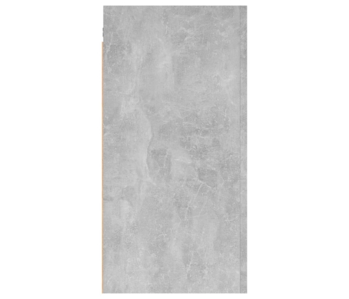 vidaXL Muebles para TV 2 uds contrachapada gris hormigón 30,5x30x60 cm