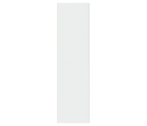 vidaXL Muebles para TV 2 uds contrachapada blanco 30,5x30x110 cm