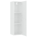 Muebles para TV 2 uds contrachapada blanco 30,5x30x110 cm