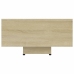 vidaXL Mesa de centro madera contrachapada color roble 85x55x31 cm