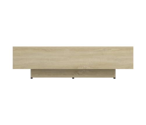 vidaXL Mesa de centro madera de ingeniería roble Sonoma 100x49,5x31 cm