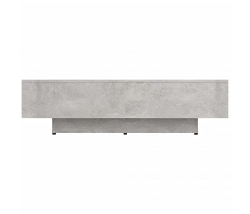 Mesa de centro madera de ingeniería gris hormigón 100x49,5x31cm