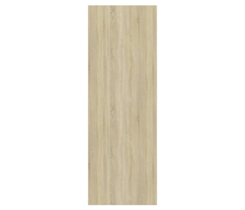 Mueble de pared para TV madera contrachapada roble 37x37x72 cm