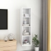 TV de pared con madera contrachapada blanco 37x37x142,5 cm