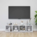 Mueble para TV madera contrachapada blanco 37x35x37 cm