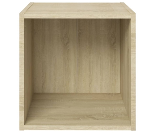 Mueble para TV madera contrachapada roble Sonoma 37x35x37 cm