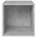 vidaXL Mueble para TV madera contrachapada gris hormigón 37x35x37 cm