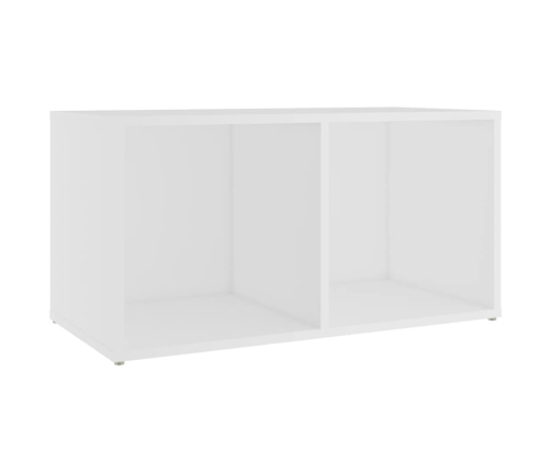 Mueble para TV madera contrachapada blanco 72x35x36,5 cm