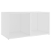 Mueble para TV madera contrachapada blanco 72x35x36,5 cm