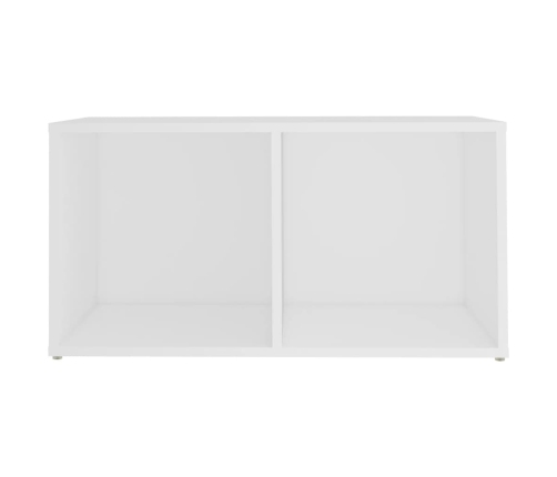 Mueble para TV madera contrachapada blanco 72x35x36,5 cm