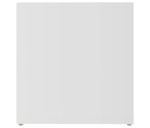 Mueble para TV madera contrachapada blanco 72x35x36,5 cm