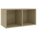 Mueble para TV madera contrachapada roble Sonoma 72x35x36,5 cm