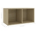 Mueble para TV madera contrachapada roble Sonoma 72x35x36,5 cm