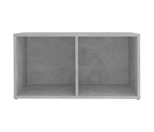 Mueble para TV madera contrachapada gris hormigón 72x35x36,5 cm