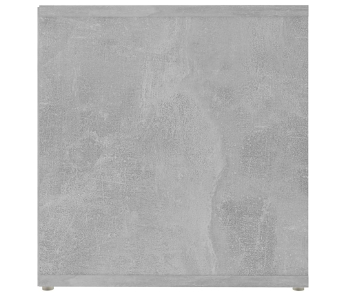 Mueble para TV madera contrachapada gris hormigón 72x35x36,5 cm