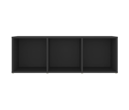 Mueble para TV madera contrachapada gris 107x35x37 cm