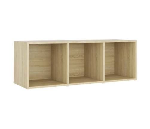 Mueble para TV madera contrachapada roble Sonoma 107x35x37 cm