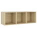 Mueble para TV madera contrachapada roble Sonoma 107x35x37 cm