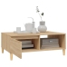 vidaXL Mesa de centro madera contrachapada roble Sonoma 90x60x35 cm