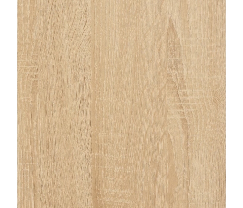 vidaXL Mesa de centro madera contrachapada roble Sonoma 90x60x35 cm