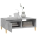 Mesa de centro madera contrachapada gris hormigón 90x60x35 cm