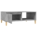 Mesa de centro madera contrachapada gris hormigón 90x60x35 cm