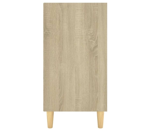 Aparador de madera contrachapada roble Sonoma 103,5x35x70 cm