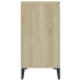 Aparador madera contrachapada color roble Sonoma 104x35x70 cm