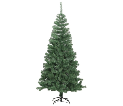 Árbol de Navidad artificial con soporte 230 ramas 120 cm