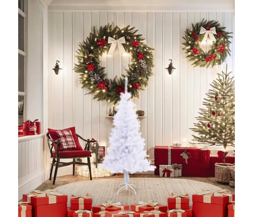 Árbol de Navidad artificial con soporte 230 ramas 120 cm