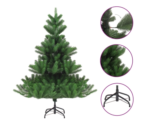 Árbol de Navidad artificial abeto Nordmann verde 150 cm