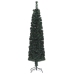 Árbol Navidad artificial estrecho soporte fibra óptica 150 cm